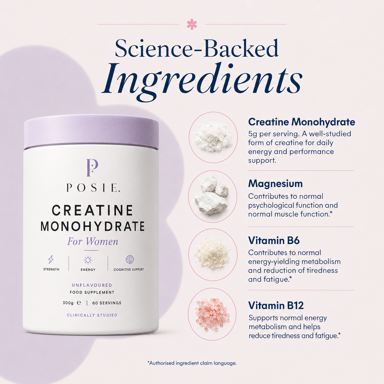 P O S I E Creatine Energy & Focus Complex